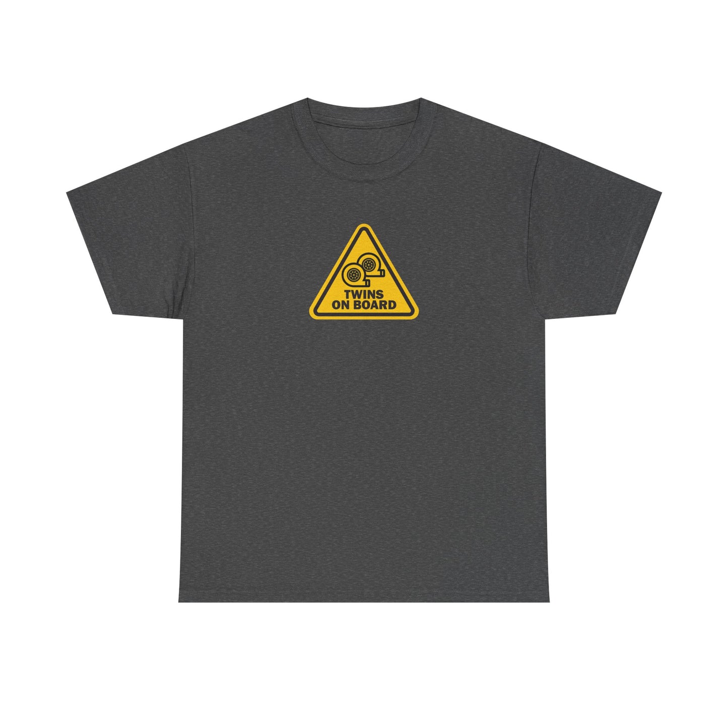 Twins on Board Unisex Heavy Cotton Tee