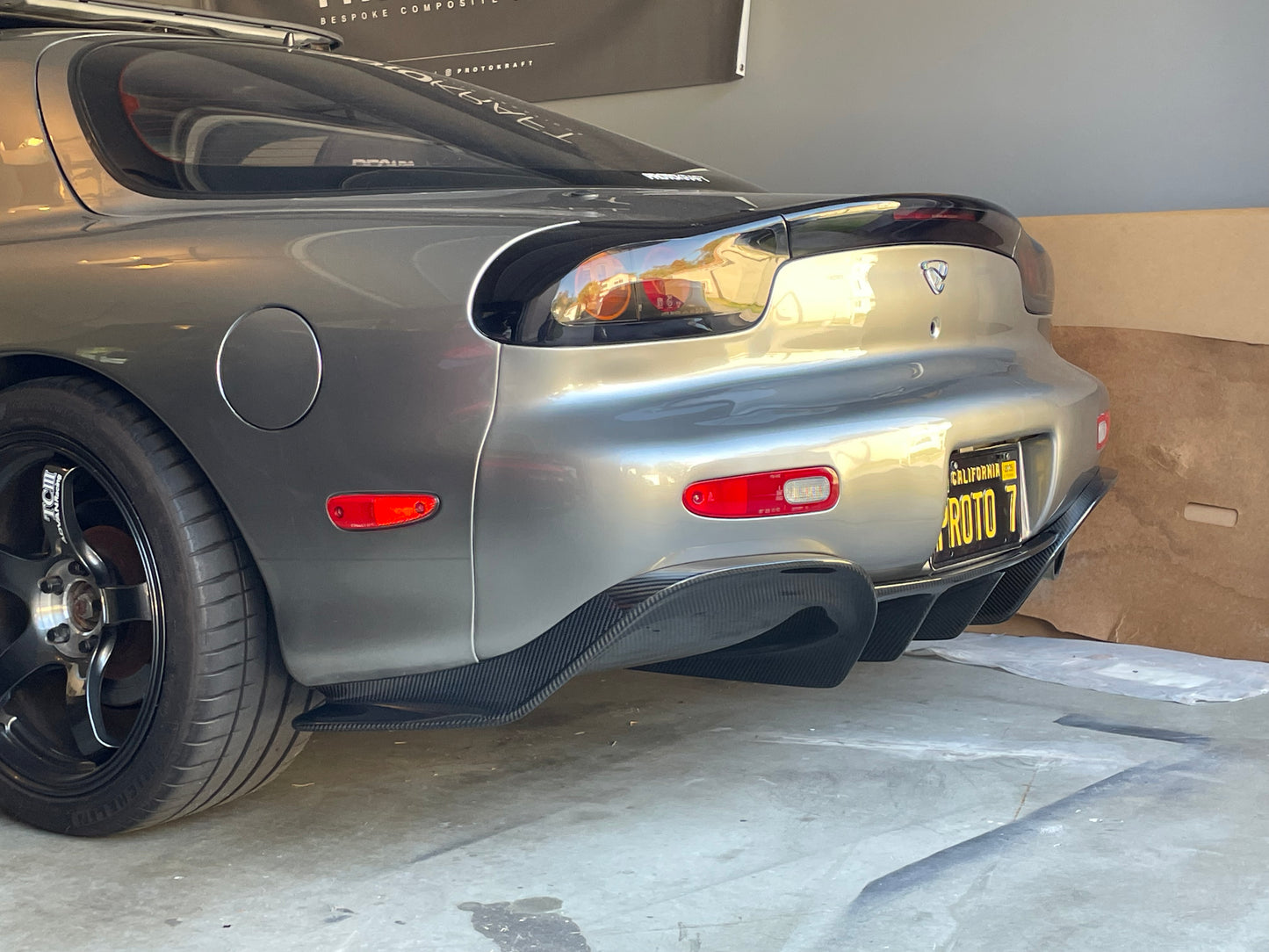 FD3S RX7 (1993-2002) GT Aero Diffuser