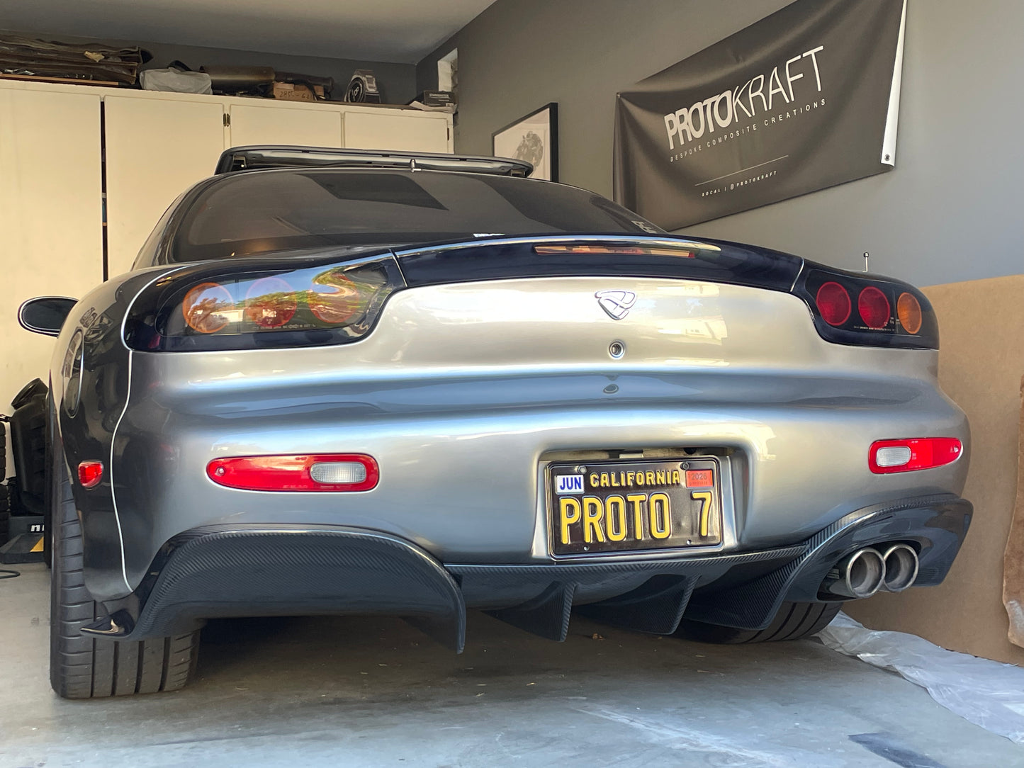 FD3S RX7 (1993-2002) GT Aero Diffuser