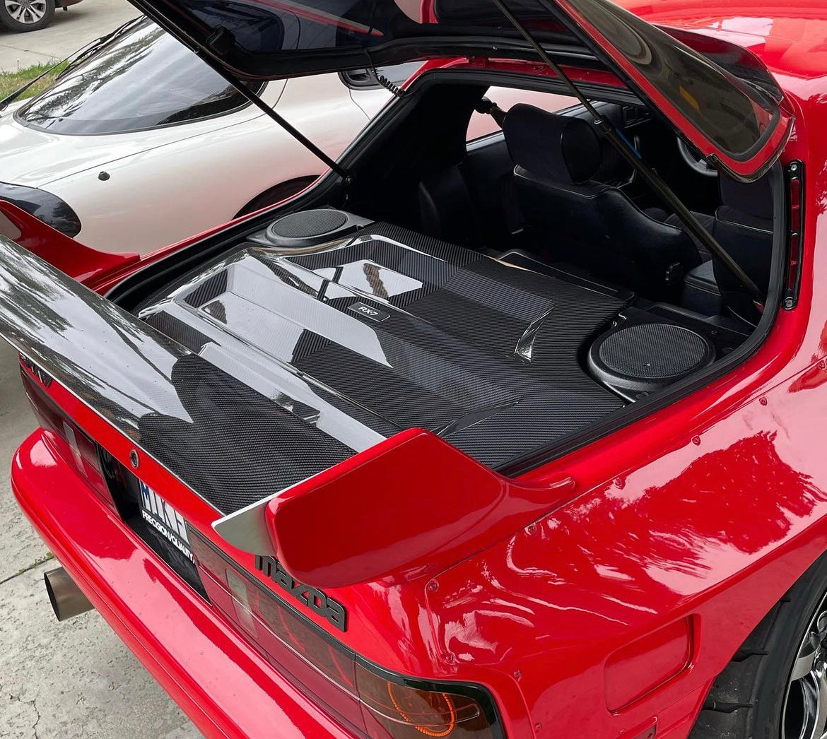 FC3S RX7 (1985-1992) Carbon Fiber Privacy Cover