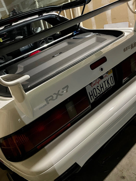 FC3S RX7 (1985-1992) Carbon Fiber Privacy Cover