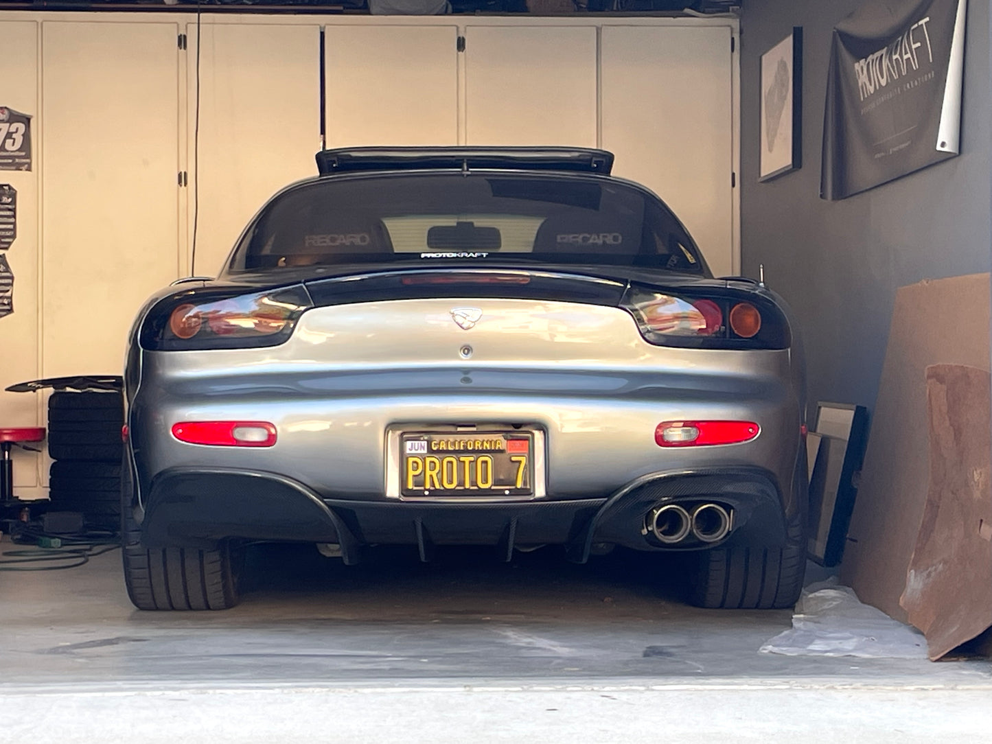 FD3S RX7 (1993-2002) GT Aero Diffuser