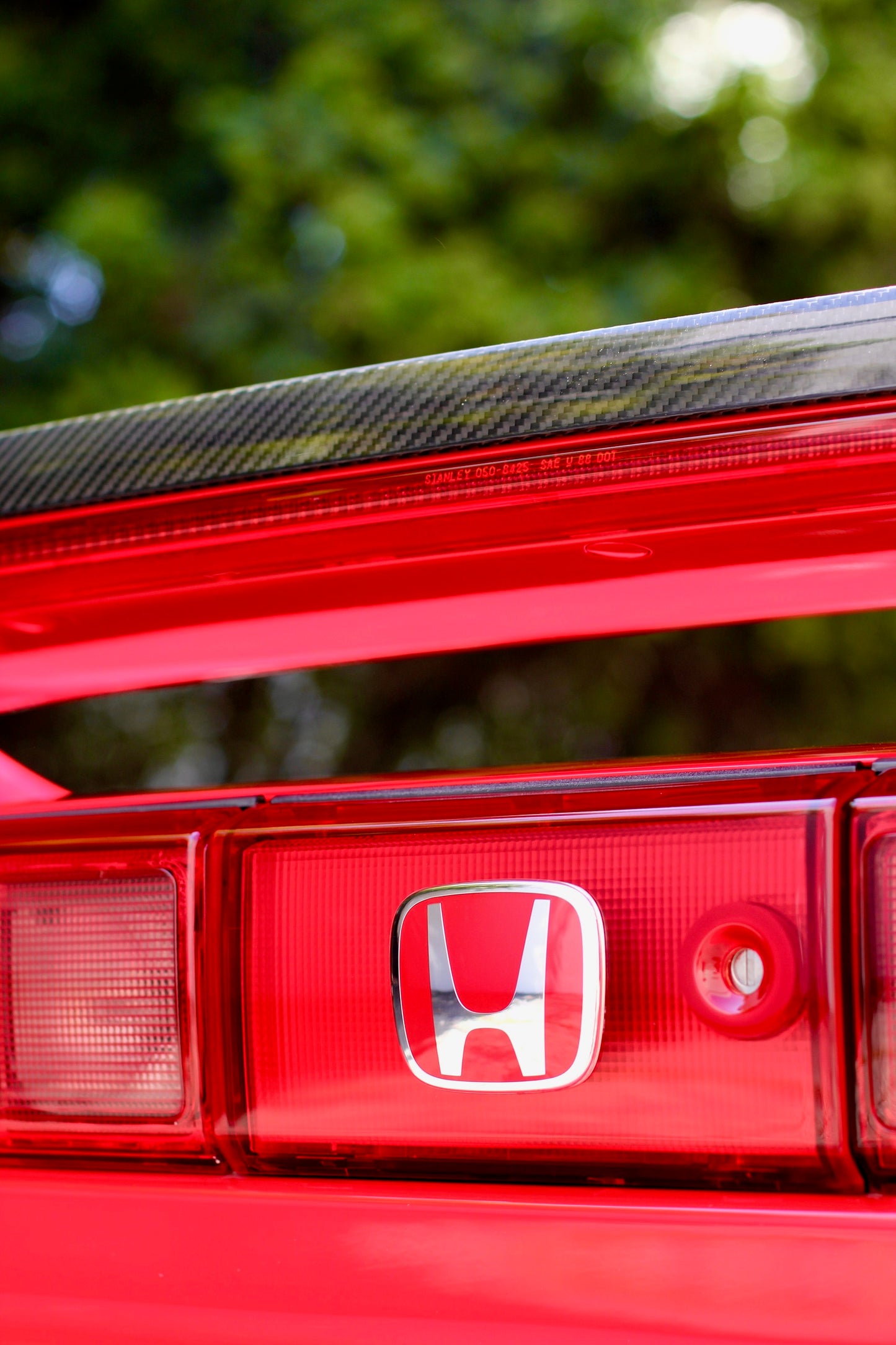 1991 - 2005 NSX (NA1/NA2)  Dry Carbon Gurney Flap * PRE ORDER*