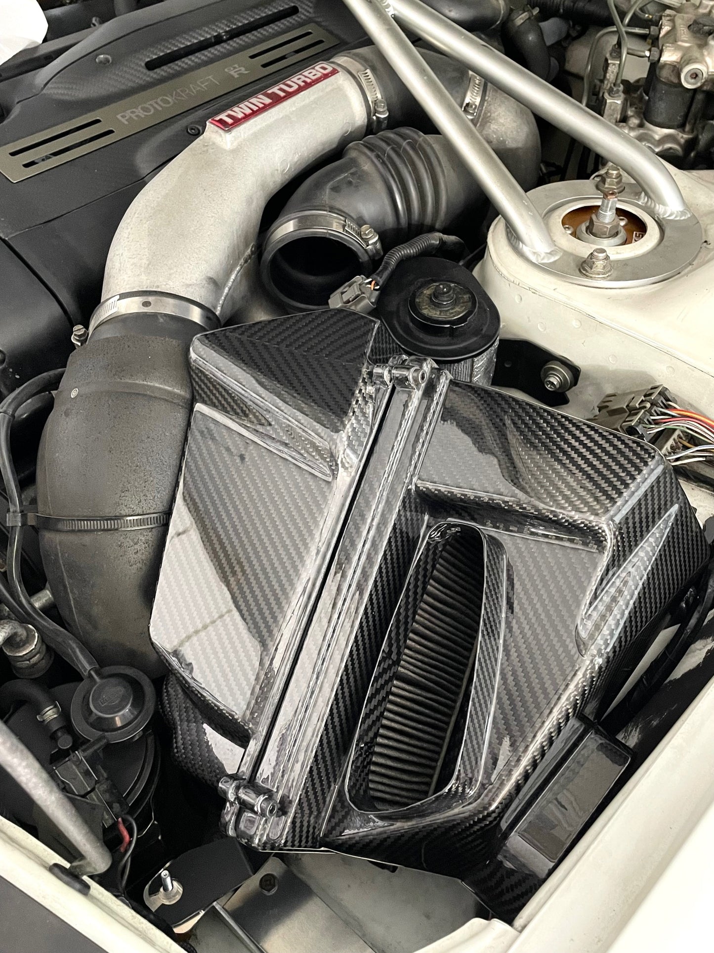 RB26 Dry Carbon Airbox - R32 R33 R34 GTR *PRE ORDER*