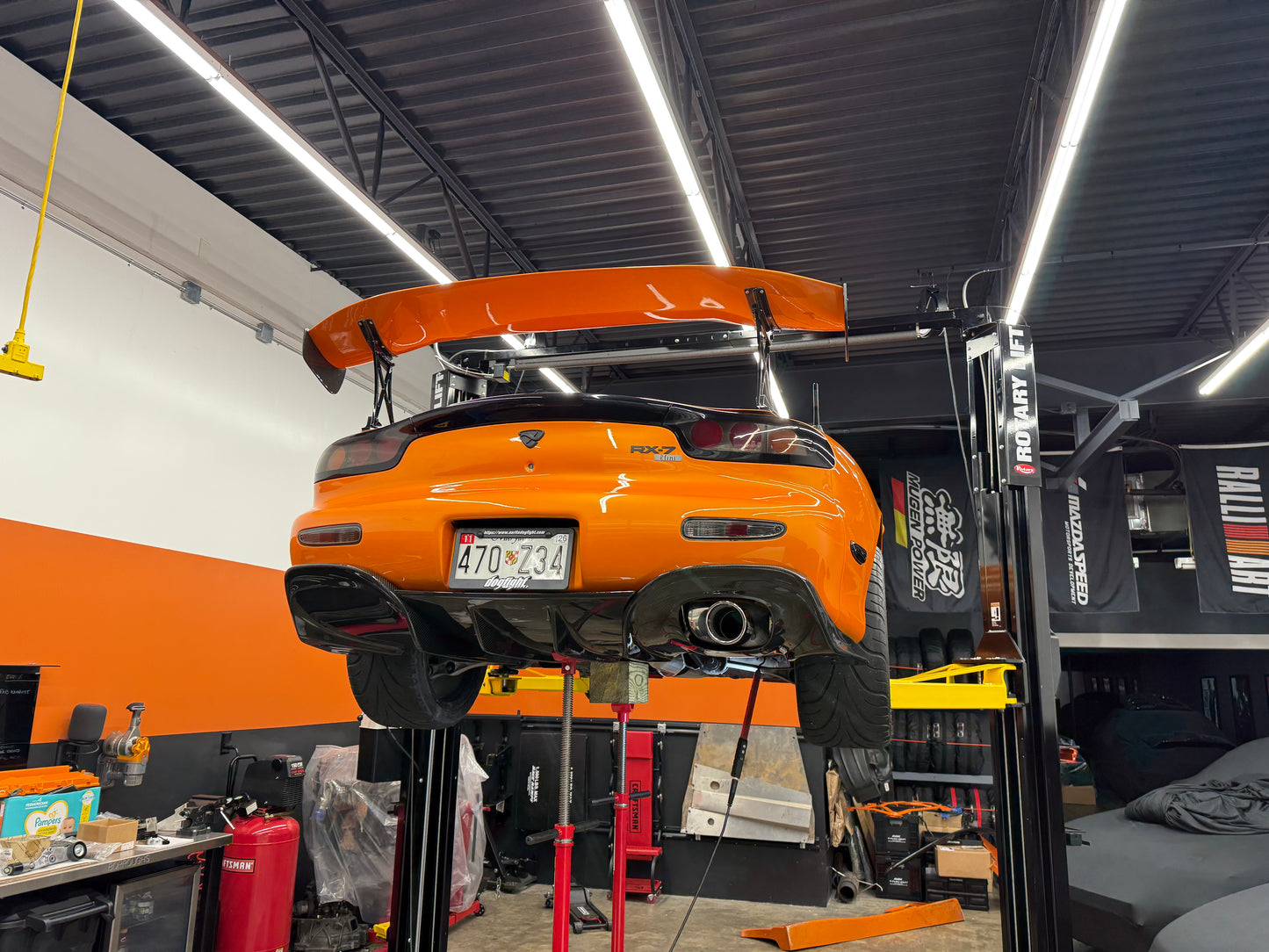 FD3S RX7 (1993-2002) GT Aero Diffuser